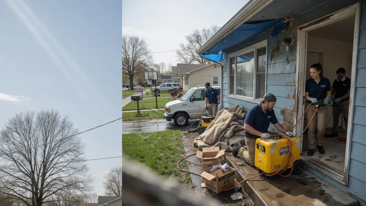 Basement Flood Cleanup in Colleyville, TX near me